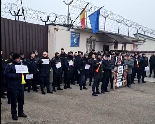Sindicaliștii de la Penitenciarul Bârcea Mare anunță noi proteste