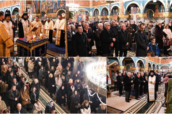 Slujbă de mulțumire la trecerea dintre ani, la Episcopia Devei și Hunedoarei