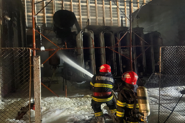 (VIDEO) Polițiștii au deschis dosar penal în cazul incendiului de la Termocentrala Mintia