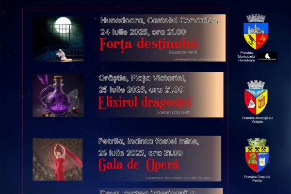 Descoperă magia serilor de vară la Festivalul „Opera Nights” – ediția a XI-a, 24-27 iulie 2025